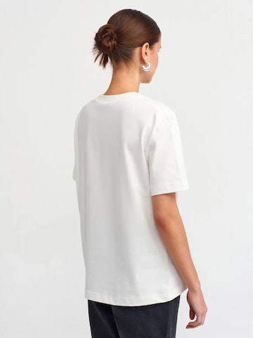 T-shirt 'T-Shirts' Dilvin en blanc