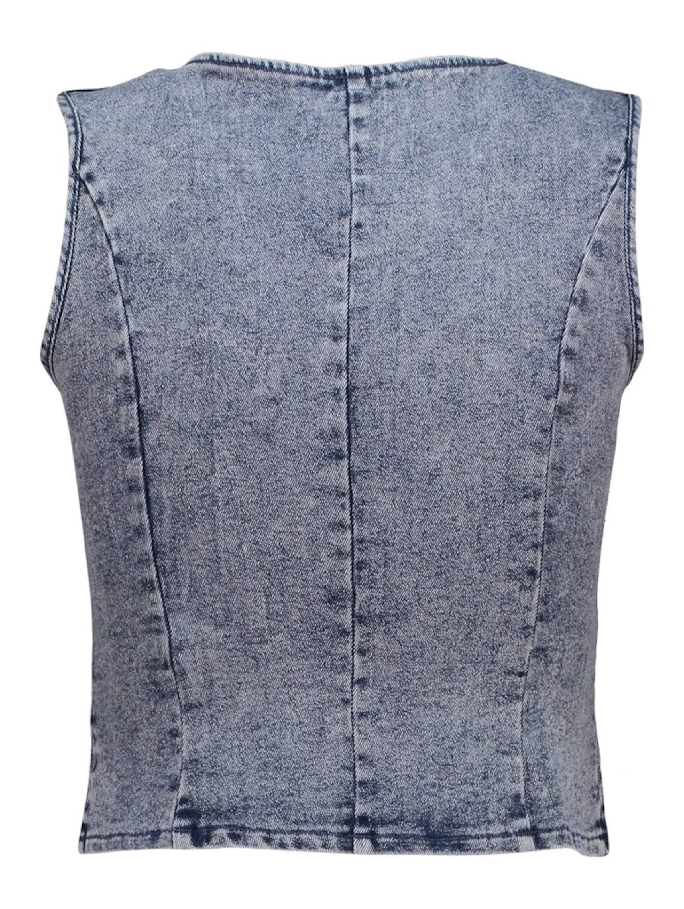 Hailys Vest 'Sa44nny' in Blue