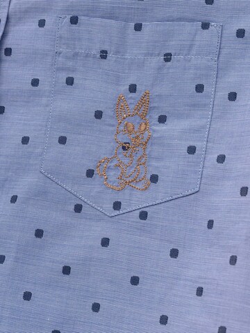 By Diess Collection - Regular Fit Camisa em azul