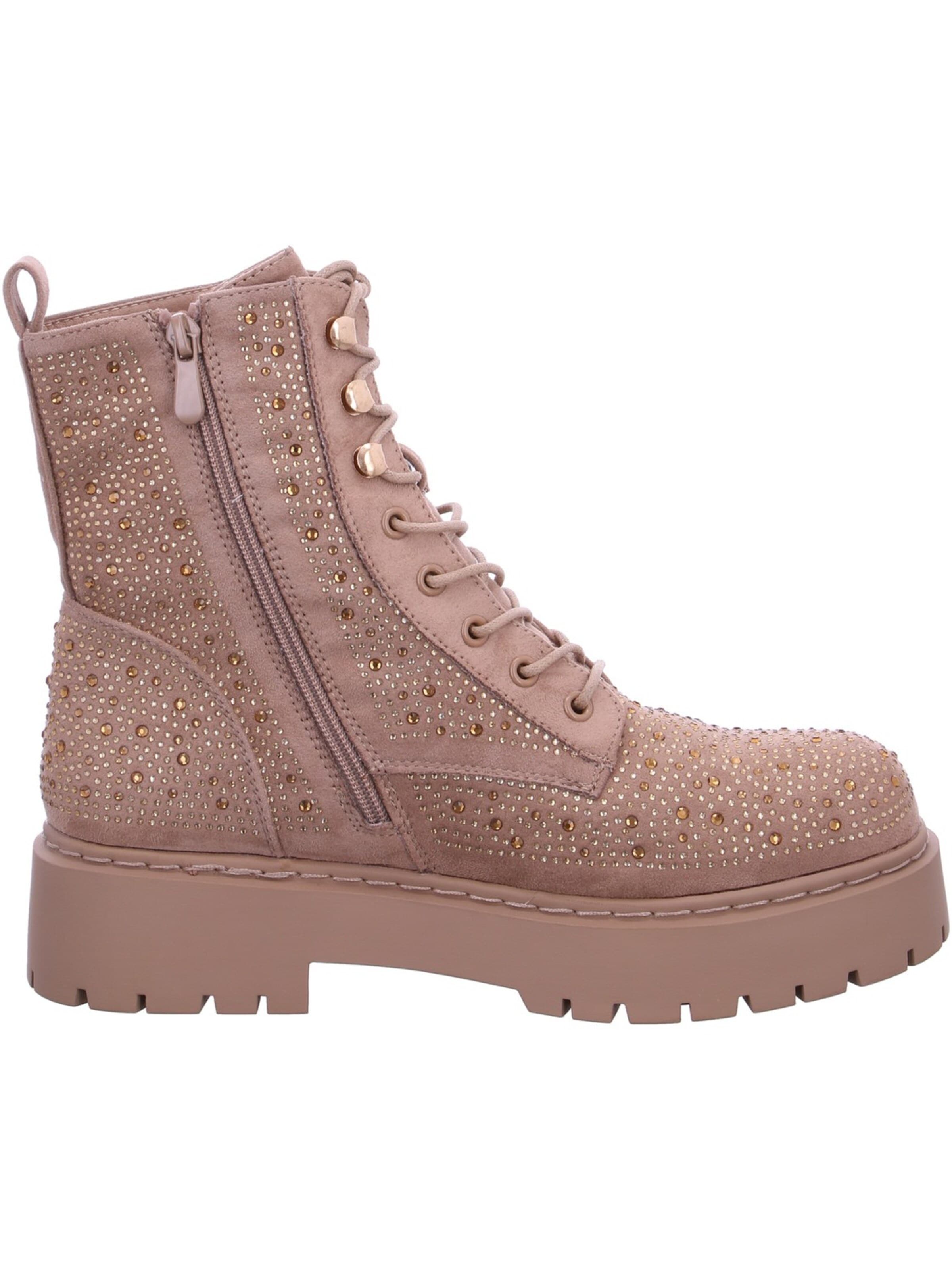 LA STRADA Schnürstiefelette‌‌‌‌‌ in Beige