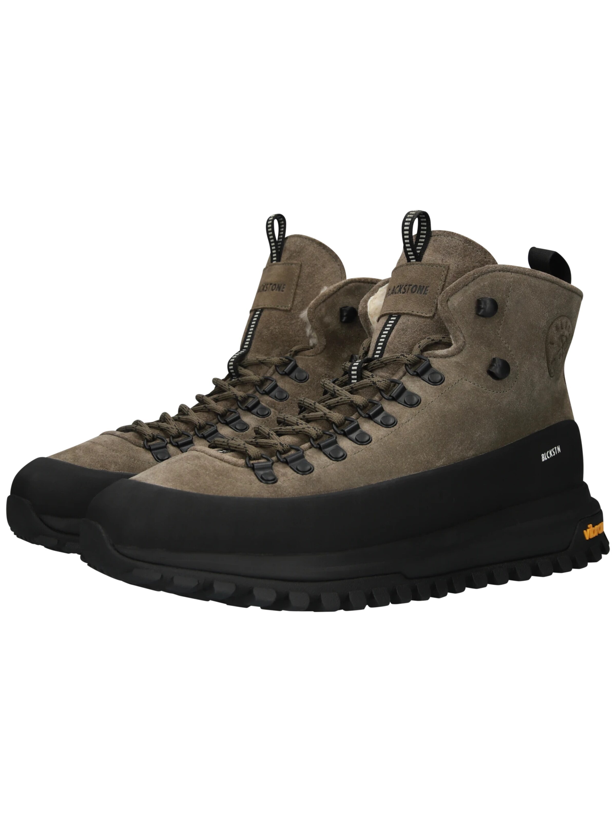 Boots stringati 'V-Markhah - CG021' di BLACKSTONE in verde