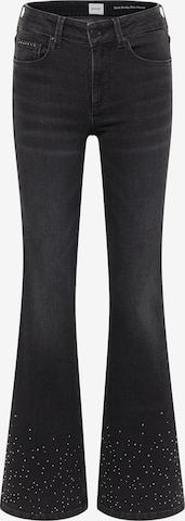 MUSTANG Flared Jeans 'Shelby ' in Black: front