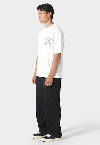 Maglietta 'Le Course' di Pas De Monaco in bianco