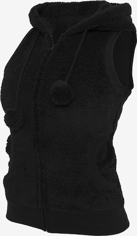 Urban Classics Bodywarmer in Zwart: voorkant