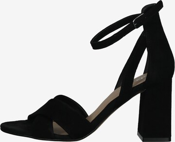 s.Oliver Strap Sandals in Black