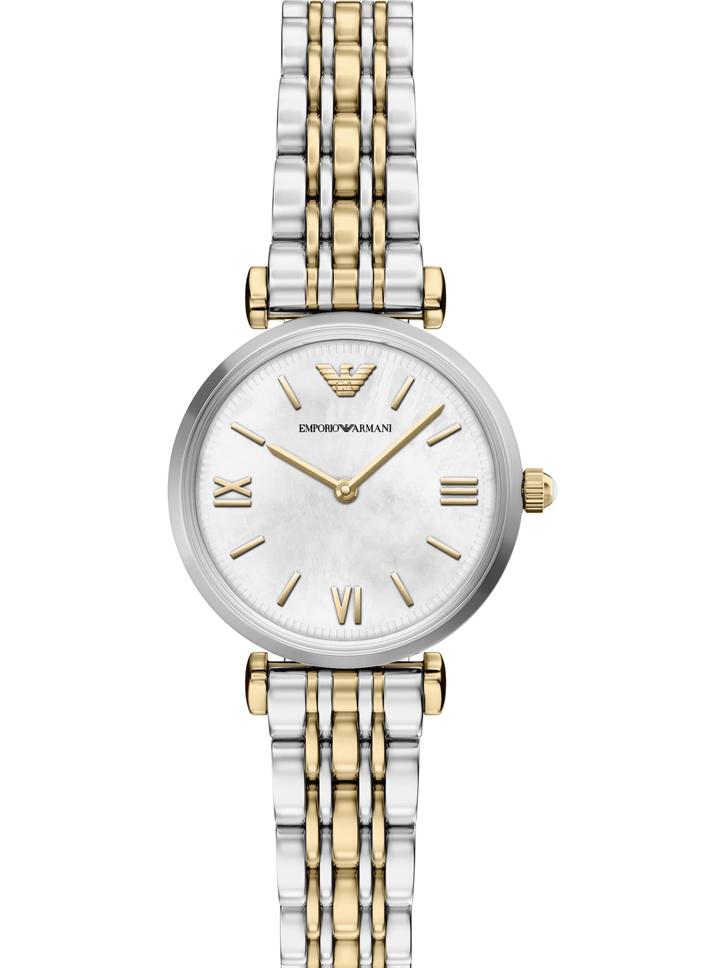 Emporio Armani Uhr in Gold: Vorderseite