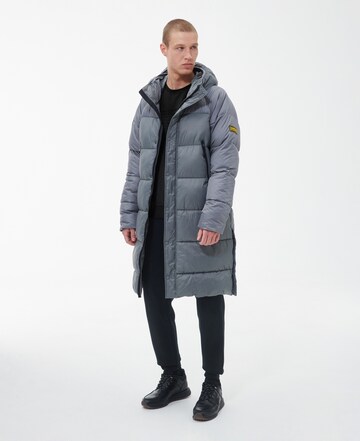 Barbour International Χειμερινό παλτό 'Hoxton' σε γκρι