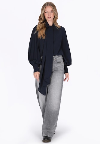 DreiMaster Vintage Blouse in Blue