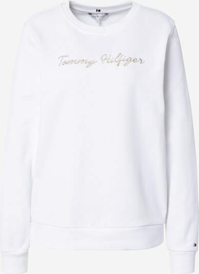 TOMMY HILFIGER Majica | mornarska / zlata / rdeča / bela barva, Prikaz izdelka