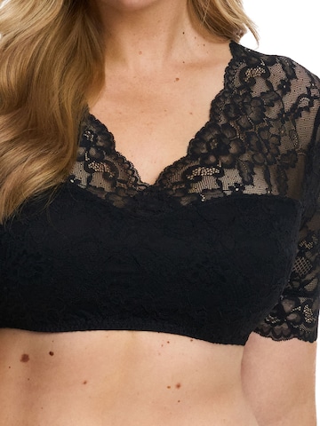 SUSA Trachtenbluse 'Wiesn-Zauber' in Schwarz