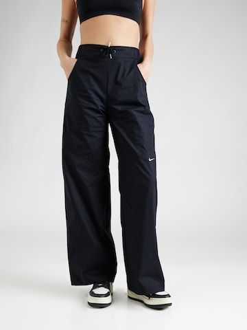 Loosefit Pantalon Nike Sportswear en noir : devant