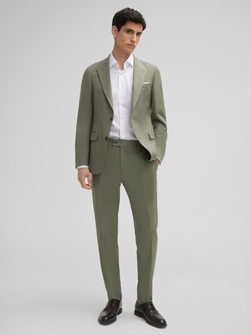 Coupe slim Pantalon à plis 'Maury' STRELLSON en vert