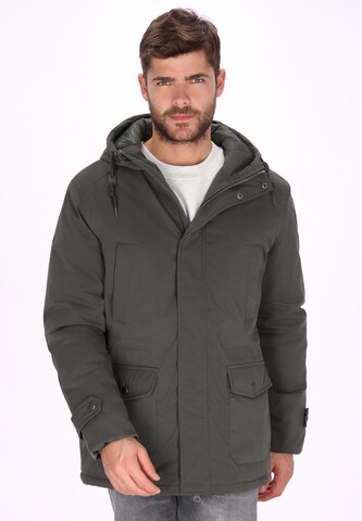 Veste mi-saison DreiMaster Vintage en vert : devant