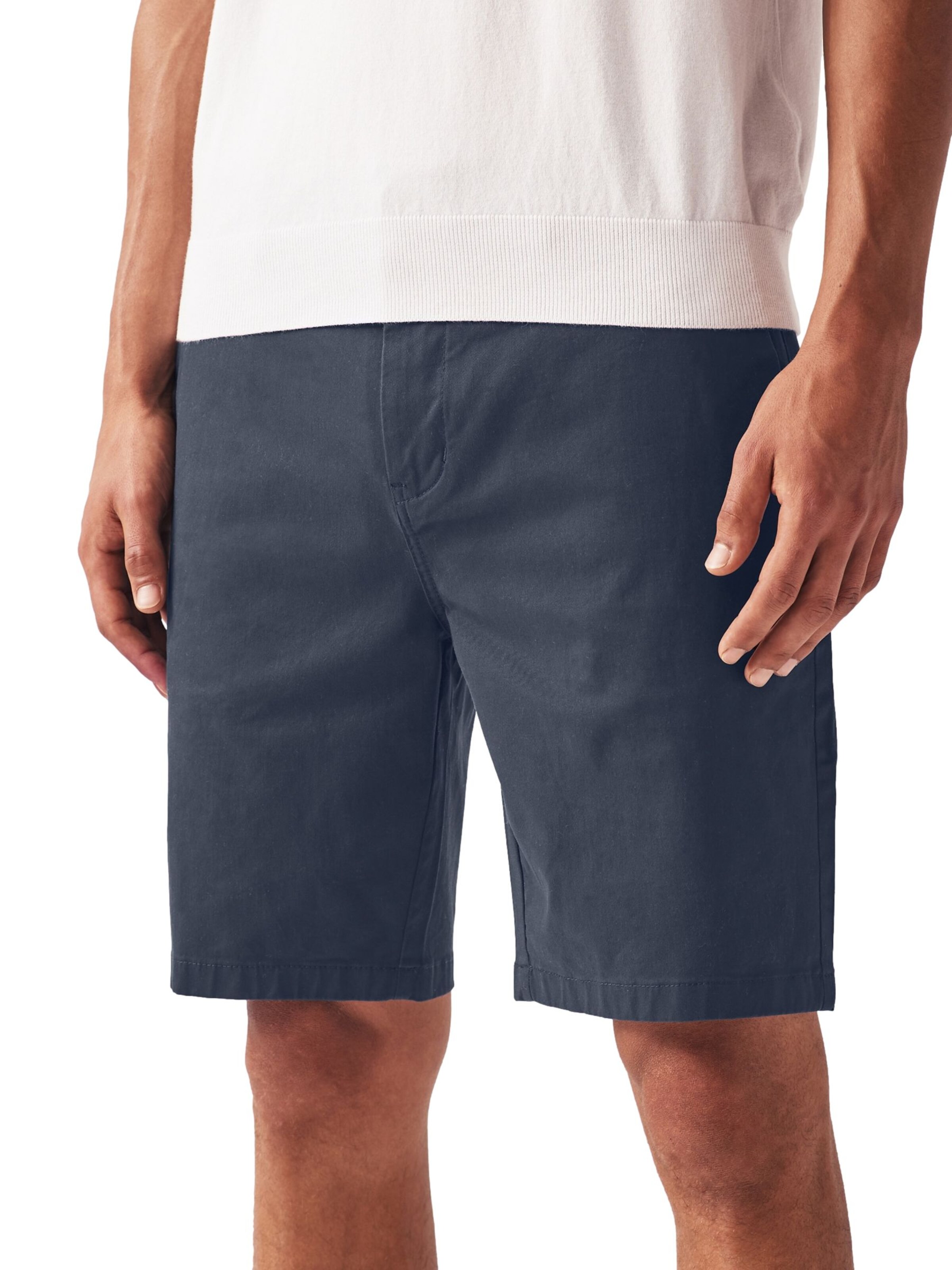 Next Regular Chino trousers in Blue: front