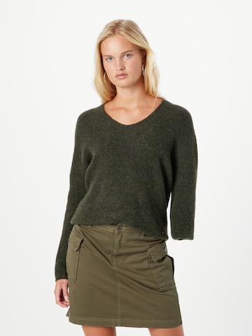MOS MOSH Sweater in Green: front