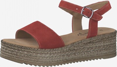 s.Oliver Strap Sandals in Pastel red, Item view