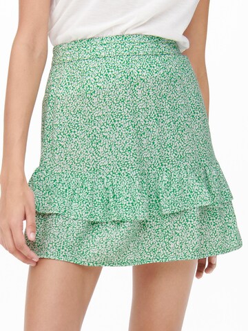 JDY Skirt 'Staar' in Green