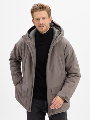 Nils Sundström Jacke in Grau: Vorderseite