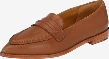 Crickit Classic Flats 'Leandra' in Brown: front