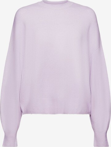 Sweat-shirt ESPRIT en violet : devant