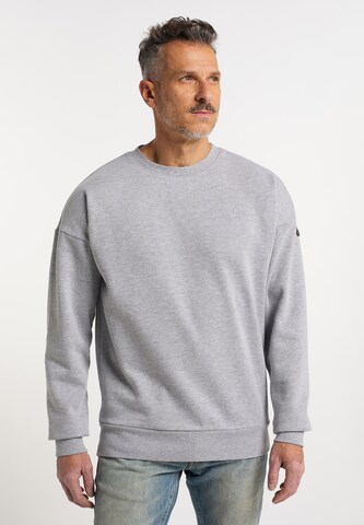 DreiMaster Vintage Sweatshirt in Grey: front