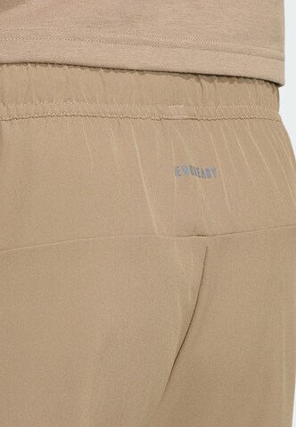Regular Pantalon de sport 'Designed for Training Workout' ADIDAS PERFORMANCE en beige