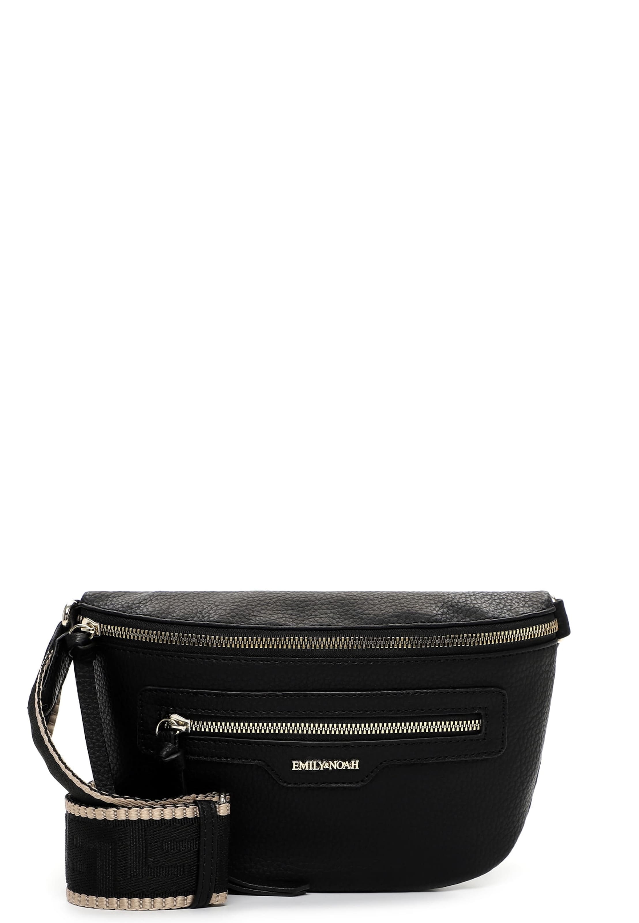Emily & Noah Umhängetasche 'Josepha' in Schwarz: Vorderseite