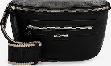 Sac à bandoulière 'Josepha' Emily & Noah en noir : devant