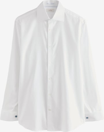 balta Next Standartinis modelis Dalykinio stiliaus marškiniai: priekis