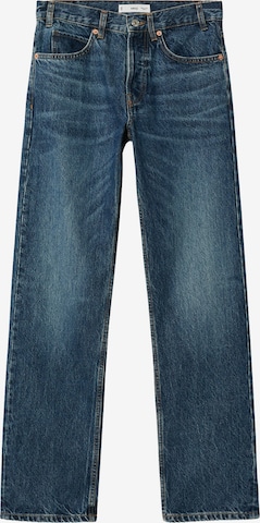 MANGO Regular Jeans 'Evelyn' in Blau: predná strana