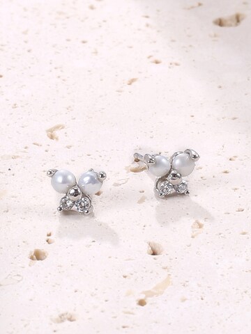 Hey Happiness Ohrringe 'Pearl Wings' in Silber