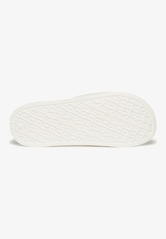 Claquettes / Tongs Superdry en blanc