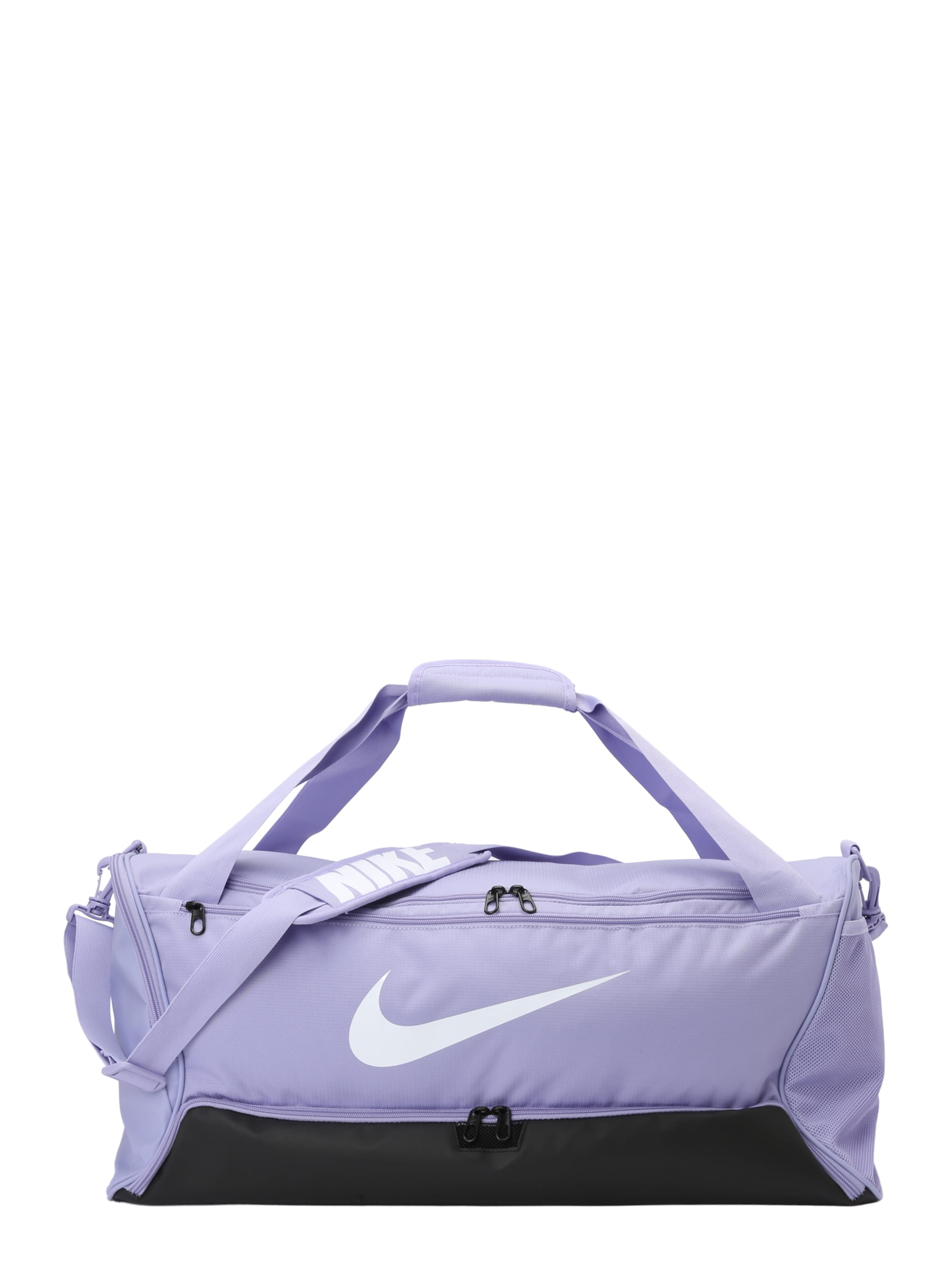 NIKE Sports bag 'Brasilia 9.5' in Purple: front