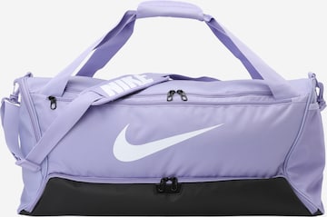 Borsa sportiva 'Brasilia 9.5' di NIKE in lilla: frontale