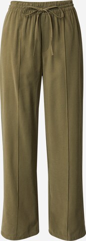 JDY Regular Pants 'OLLI' in Green: front