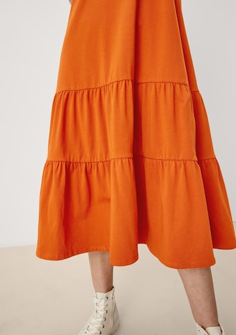 QS Kleid in Orange