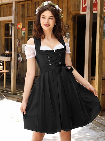 Yesfashion Dirndl in Black