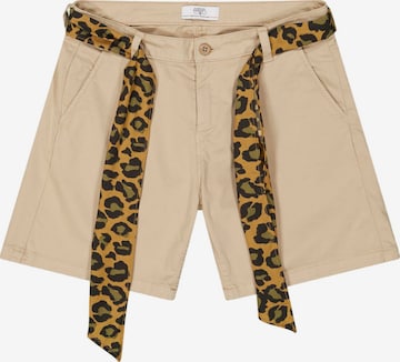 Pantalon 'KRISTAL' Le Temps Des Cerises en beige : devant