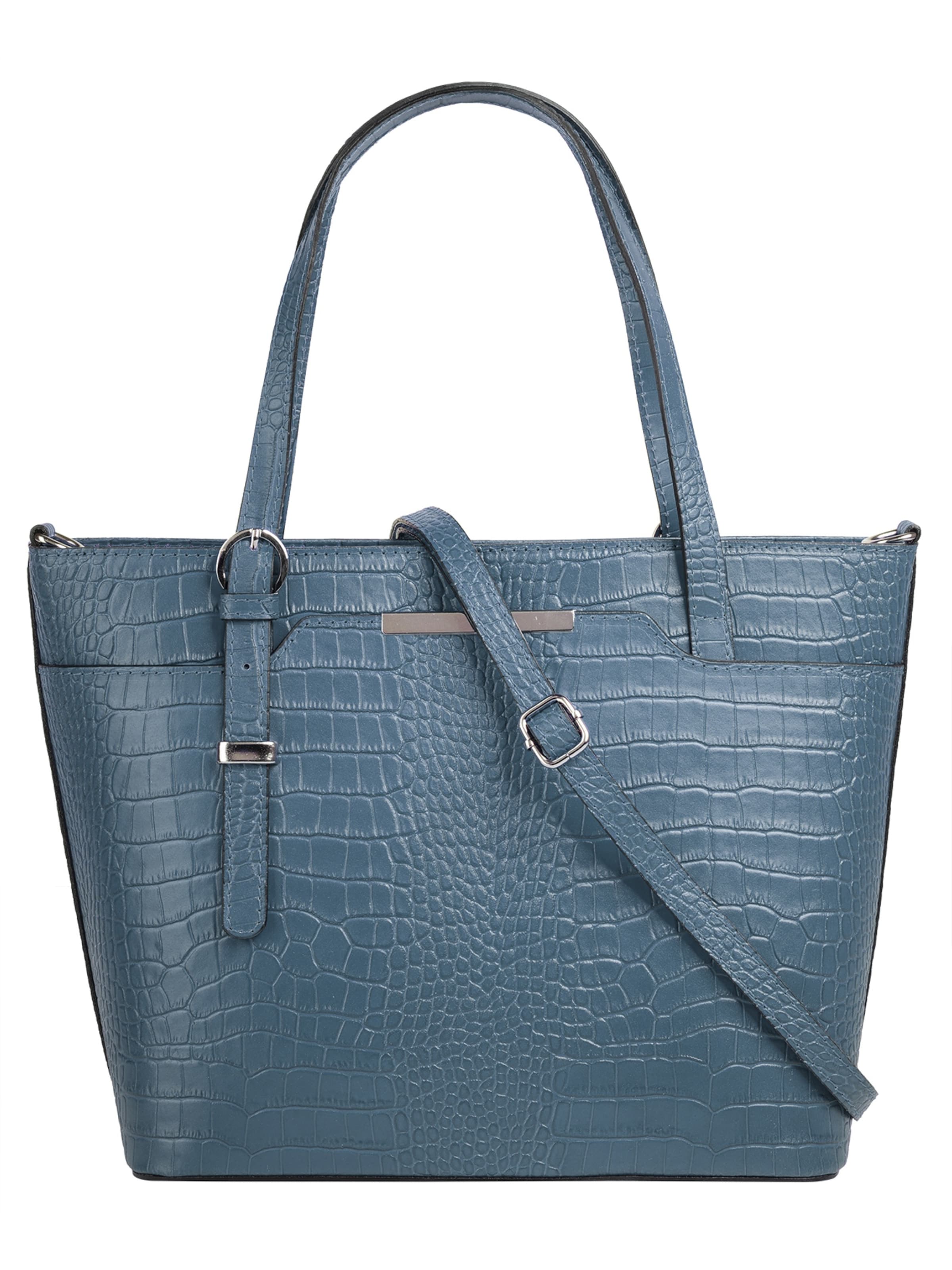 Cluty Handbag in Blue: front