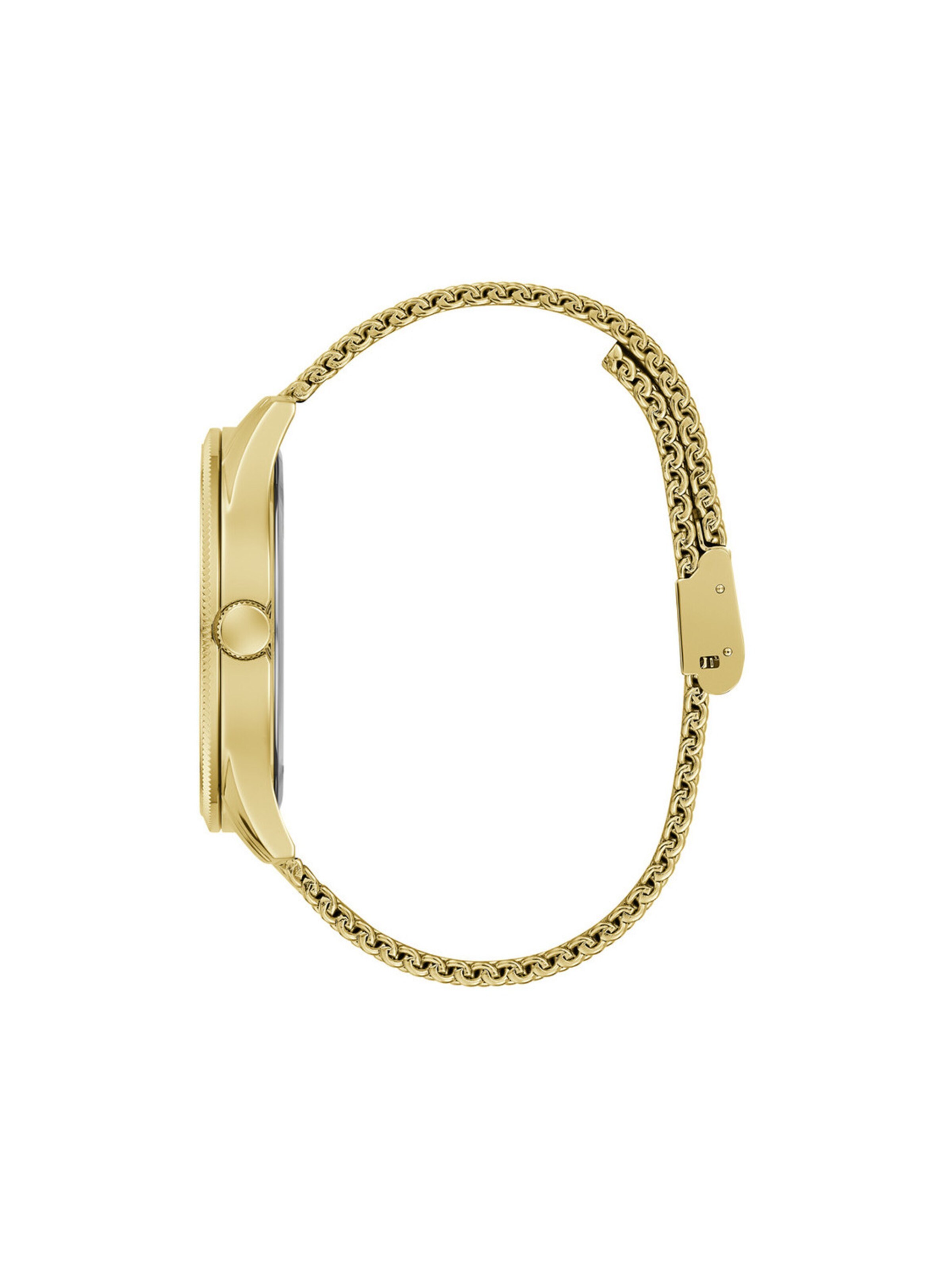 GUESS - Reloj analógico 'Montre Homme Guess Reputation  GW0710G2, boîtier en acier avec bracelet doré.' en oro