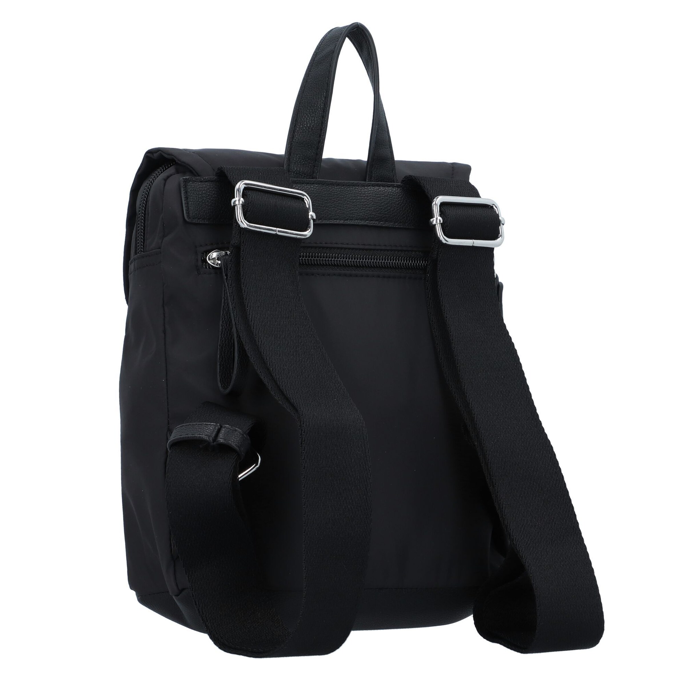 TOM TAILOR Backpack 'Sansa' in Black