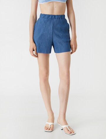 Koton Regular Pants in Blue: front