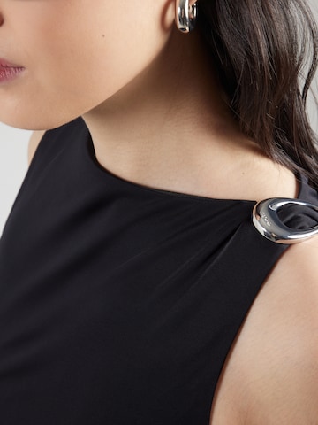 HUGO Top 'Dastasy' in Schwarz