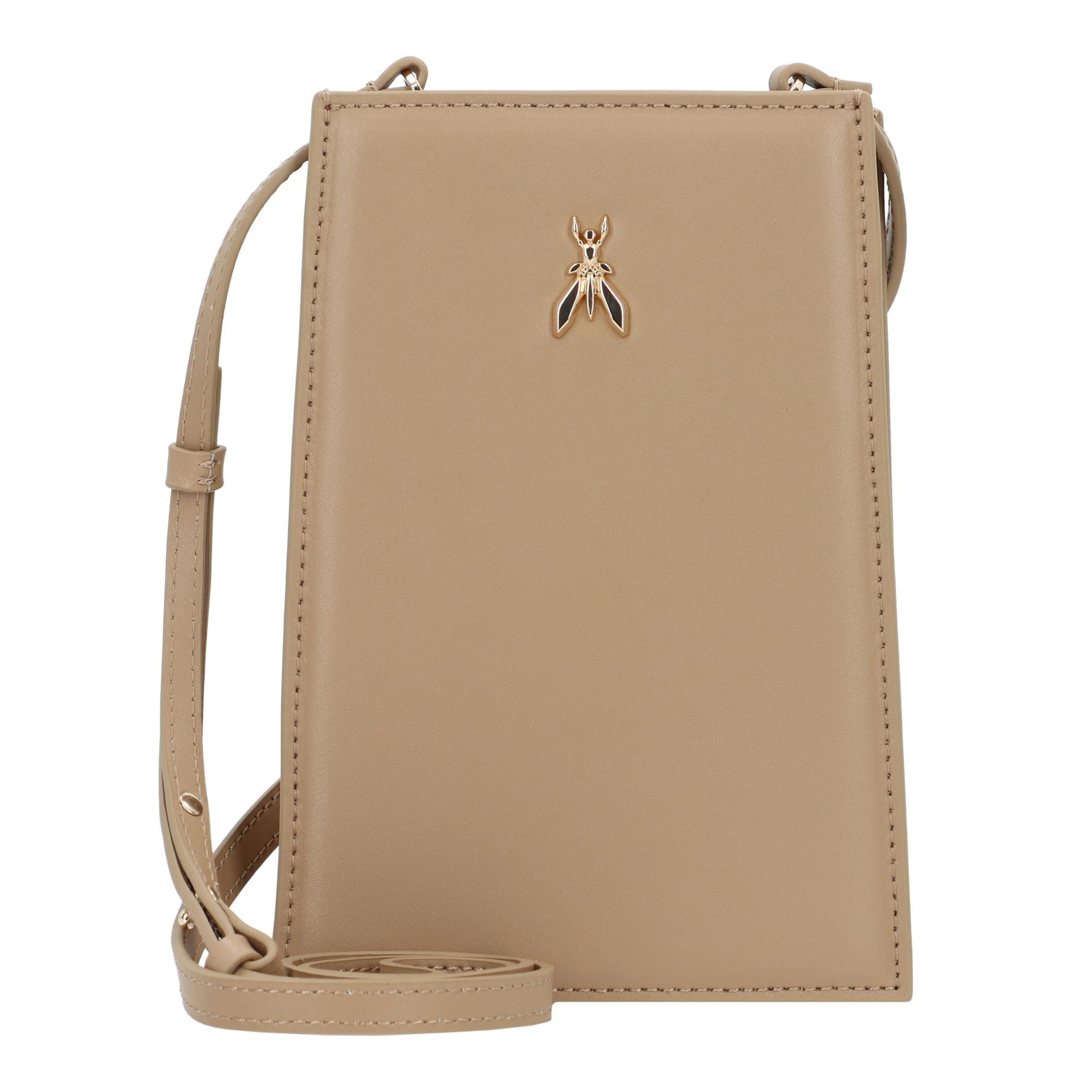 PATRIZIA PEPE Smartphonehoesje 'Bamby' in Beige: voorkant