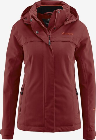 Maier Sports Performance Jacket 'Lisbon' in Red: front