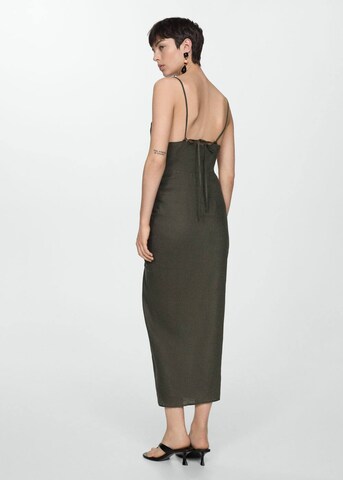 MANGO Evening Dress 'Cinzia' in Green