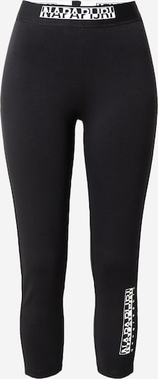 Leggings NAPAPIJRI pe negru / alb, Vizualizare produs