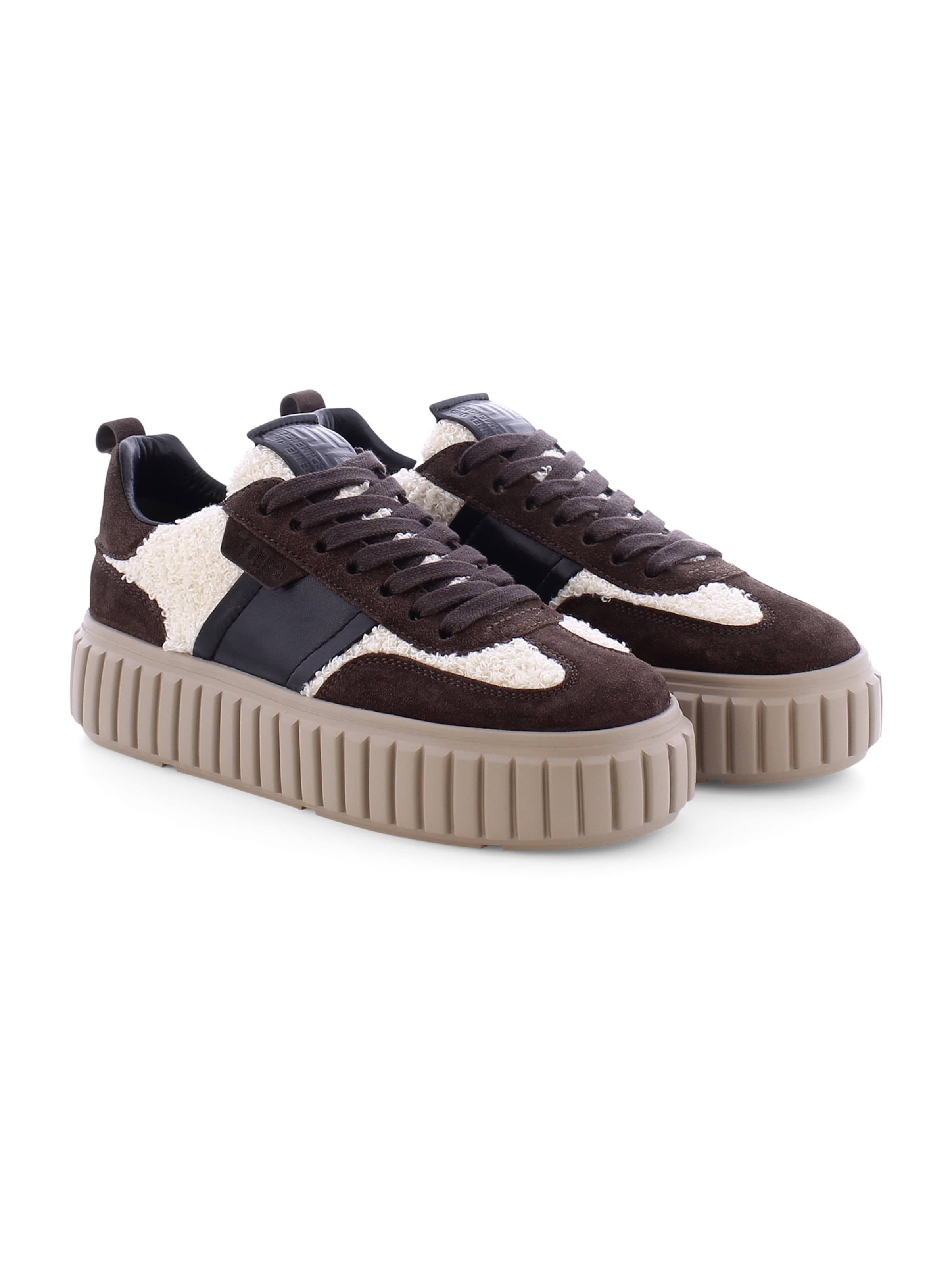Kennel & Schmenger Platform trainers 'ZAP' in Beige: front