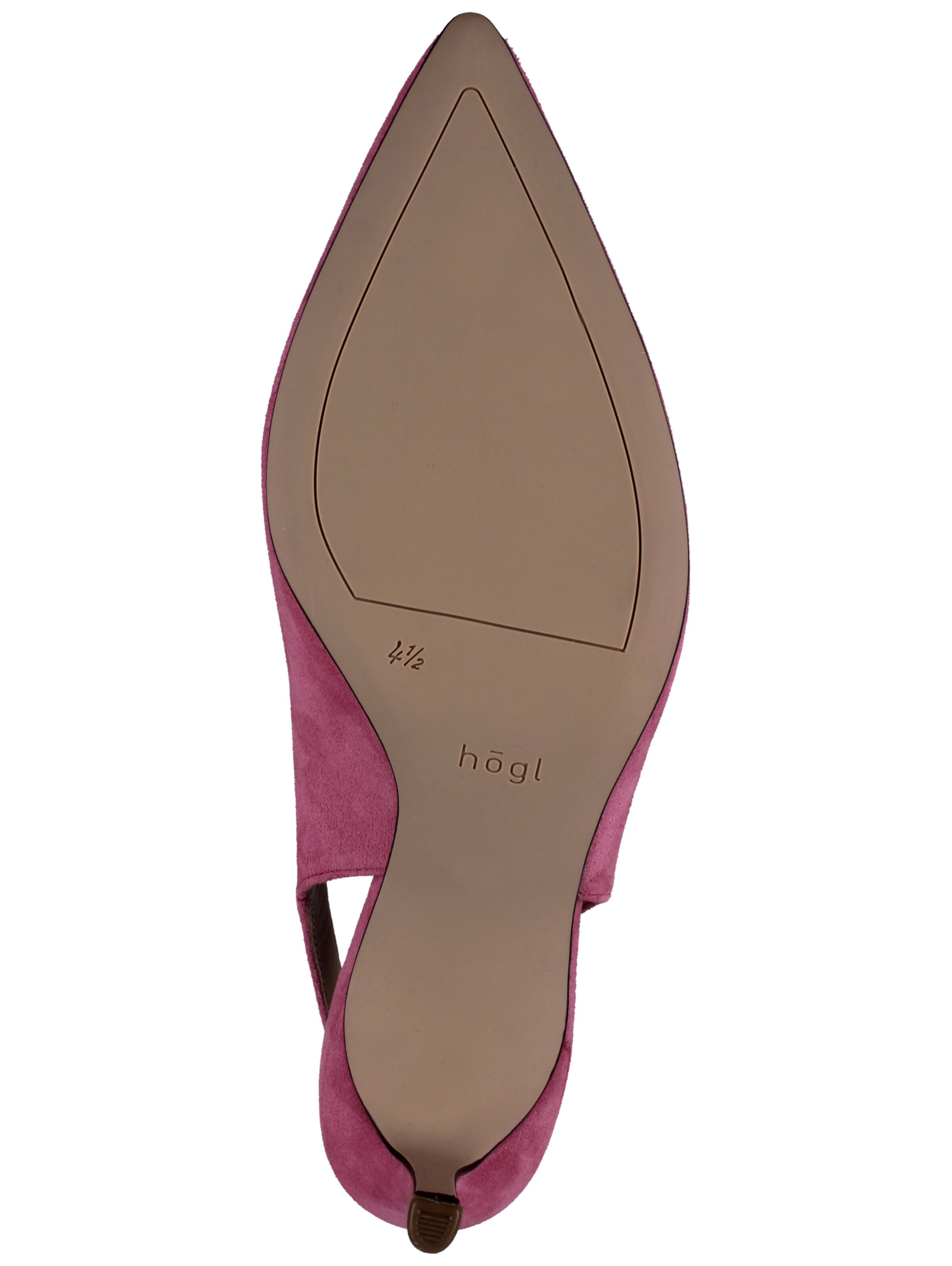 Décolleté sling di Högl in rosa