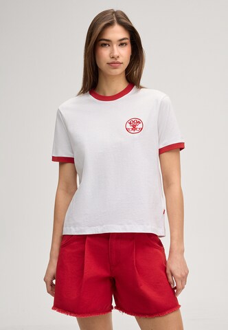 T-shirt 'Tordis' JOOP! Jeans en blanc : devant